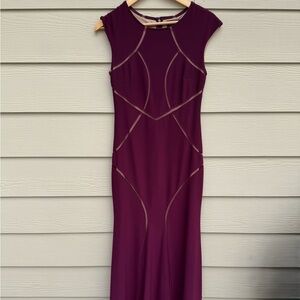 Burgundy Formal Gown